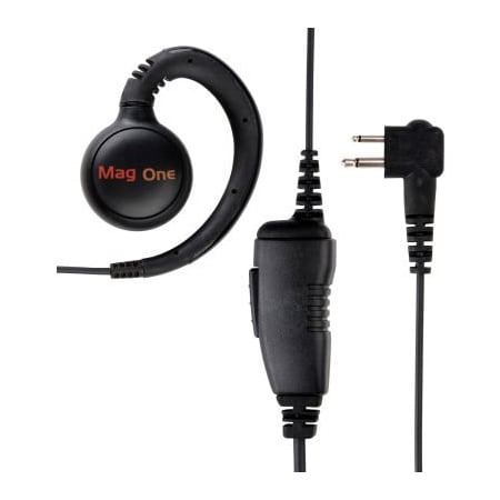 Motorola Motorola Mag One Swivel Earpiece With In-Line Microphone and PTT for BPR40 and CP185 Portable Radios PMLN5807